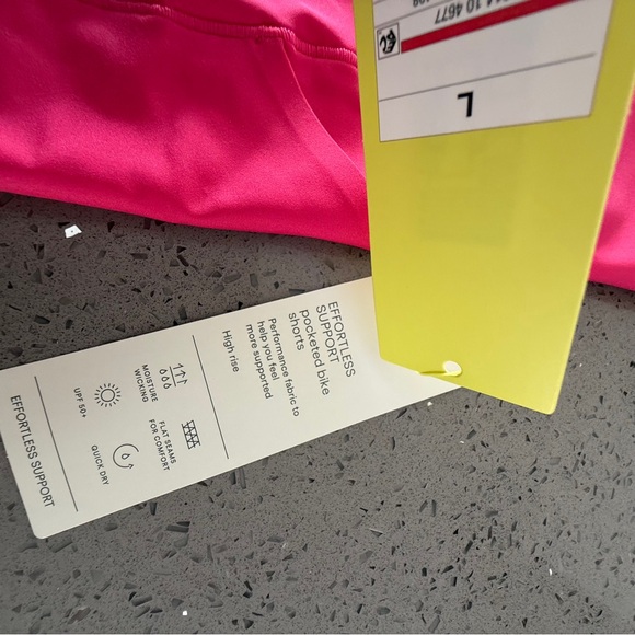 All in Motion Bright Pink Athletic Shorts - Picture 11 of 13